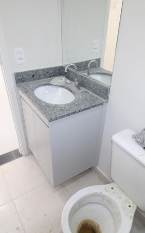 Apartamento para alugar com 40m², 2 quartos e sem vagaBanheiro