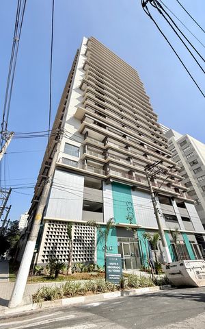 Apartamento à venda com 41m², 1 quarto e 1 vaga Apartamento à venda com 41m², 1 quarto e 1 vagaFachada