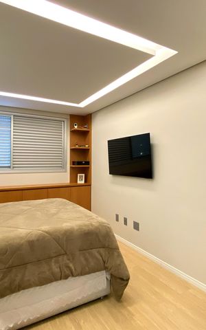 Apartamento à venda com 163m², 3 quartos e 3 vagas Apartamento à venda com 163m², 3 quartos e 3 vagasSuite 1