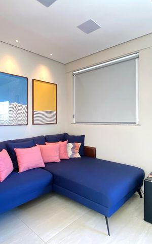 Apartamento à venda com 163m², 3 quartos e 3 vagas Apartamento à venda com 163m², 3 quartos e 3 vagasSala de Estar