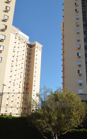 Apartamento para alugar com 68m², 3 quartos e 1 vagaFachada e portaria