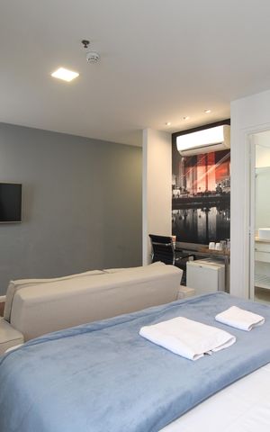 Studio à venda com 28m², 1 quarto e 1 vagaSala/Quarto