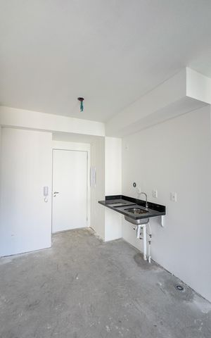 Studio à venda com 27m², 1 quarto e sem vagaStudio