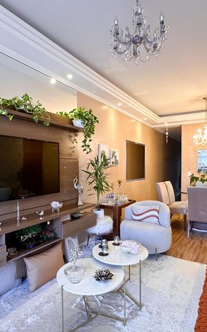 Apartamento à venda com 94m², 3 quartos e 2 vagas Apartamento à venda com 94m², 3 quartos e 2 vagasSala