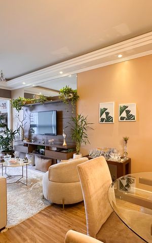 Apartamento à venda com 94m², 3 quartos e 2 vagas Apartamento à venda com 94m², 3 quartos e 2 vagasSala