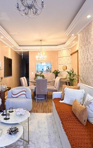 Apartamento à venda com 94m², 3 quartos e 2 vagas Apartamento à venda com 94m², 3 quartos e 2 vagasSala