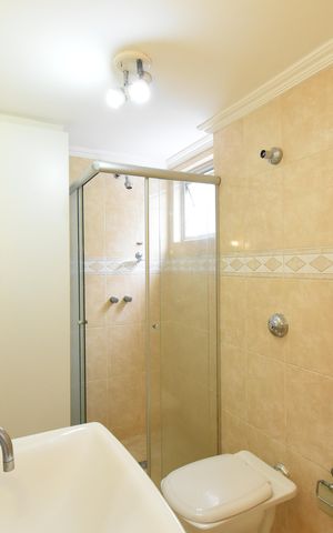 Apartamento para alugar com 110m², 3 quartos e 1 vagaBanheiro da Suíte