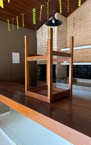Casa de condomínio para alugar com 246m², 5 quartos e 2 vagas Casa de condomínio para alugar com 246m², 5 quartos e 2 vagasÁrea comum - Churrasqueira