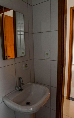 Apartamento para alugar com 63m², 2 quartos e 2 vagas Apartamento para alugar com 63m², 2 quartos e 2 vagasBanheiro da Suíte