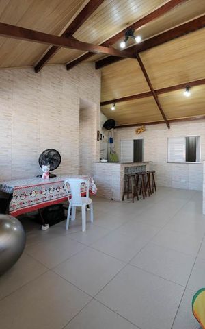 Casa à venda com 120m², 3 quartos e 2 vagasÁrea gourmet