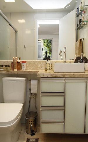Apartamento à venda com 80m², 3 quartos e 2 vagasBanheiro da Suíte