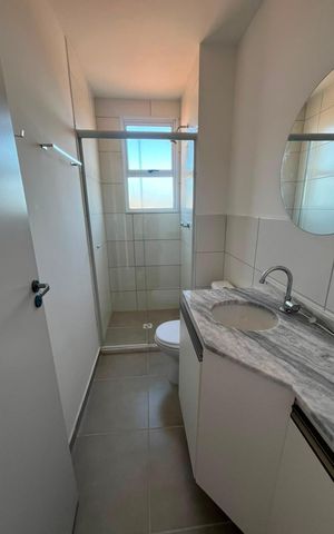 Apartamento para alugar com 50m², 2 quartos e 1 vaga Apartamento para alugar com 50m², 2 quartos e 1 vagaBanheiro