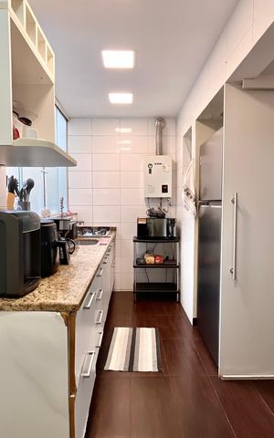 Apartamento à venda com 110m², 3 quartos e sem vaga Apartamento à venda com 110m², 3 quartos e sem vagaCozinha