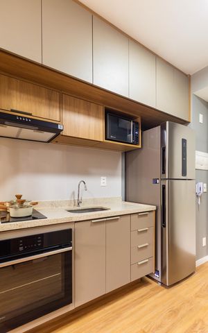 Apartamento para alugar com 28m², 1 quarto e sem vaga Apartamento para alugar com 28m², 1 quarto e sem vagaCozinha