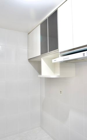 Apartamento para alugar com 45m², 2 quartos e 1 vaga Apartamento para alugar com 45m², 2 quartos e 1 vagaCozinha e Área de Serviço