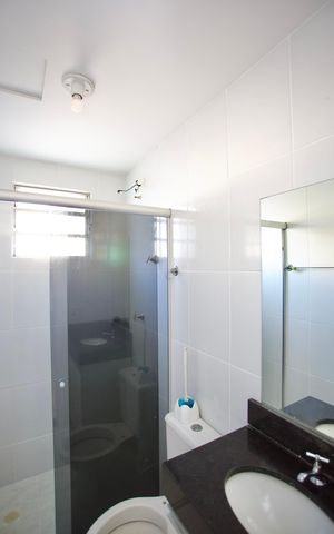 Apartamento para alugar com 45m², 2 quartos e 1 vaga Apartamento para alugar com 45m², 2 quartos e 1 vagaBanheiro Social