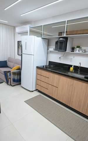 Apartamento para alugar com 42m², 1 quarto e 1 vaga
