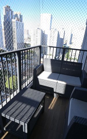Apartamento para alugar com 42m², 1 quarto e 1 vaga