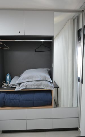 Apartamento para alugar com 42m², 1 quarto e 1 vaga