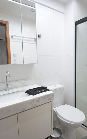 Apartamento para alugar com 42m², 1 quarto e 1 vaga