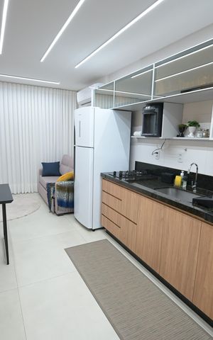 Apartamento para alugar com 42m², 1 quarto e 1 vaga
