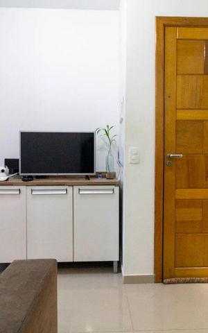 Apartamento à venda com 31m², 1 quarto e sem vaga Apartamento à venda com 31m², 1 quarto e sem vagaSala, Cozinha e Área de Serviço