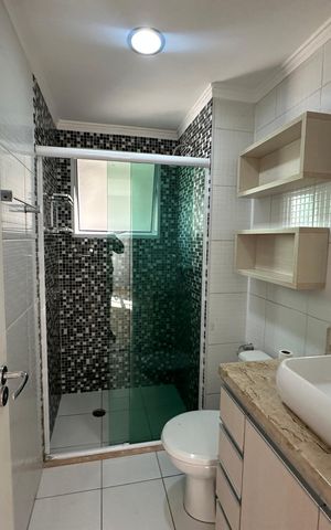 Apartamento à venda com 42m², 2 quartos e 1 vaga Apartamento à venda com 42m², 2 quartos e 1 vagaBanheiro
