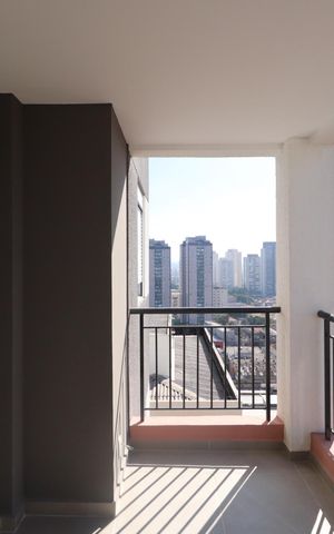 Apartamento para alugar com 42m², 2 quartos e sem vagaSacada