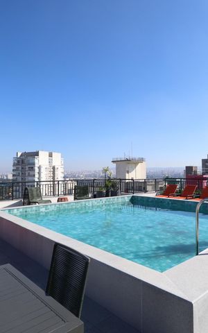 Apartamento para alugar com 42m², 2 quartos e sem vagaÁrea comum - Piscina