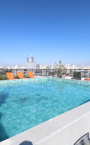 Apartamento para alugar com 42m², 2 quartos e sem vagaÁrea comum - Piscina