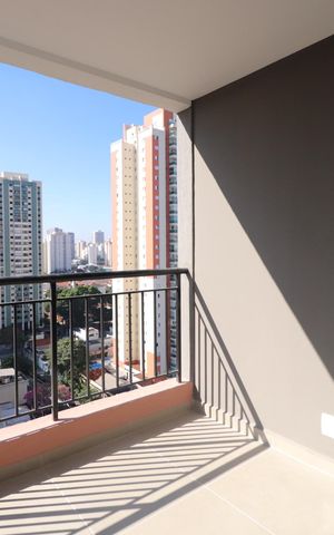 Apartamento para alugar com 42m², 2 quartos e sem vagaSacada