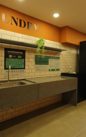 Apartamento para alugar com 42m², 2 quartos e sem vagaLavanderia
