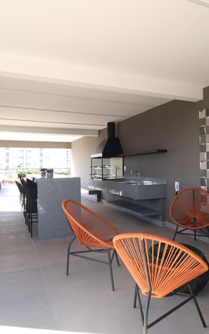 Apartamento para alugar com 42m², 2 quartos e sem vagaÁrea comum - Churrasqueira