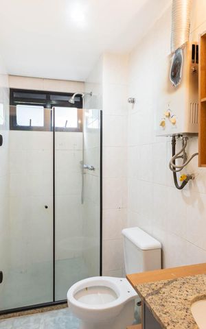 Apartamento para alugar com 120m², 2 quartos e 2 vagasBanheiro
