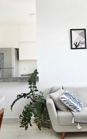 Apartamento para alugar com 56m², 2 quartos e 2 vagas Apartamento para alugar com 56m², 2 quartos e 2 vagasSala