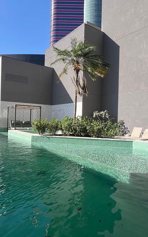 Studio para alugar com 25m², 1 quarto e sem vaga Studio para alugar com 25m², 1 quarto e sem vagaPiscina