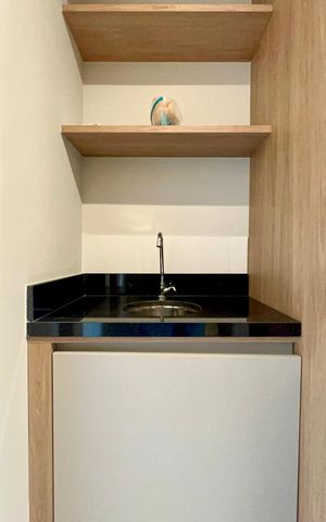 Studio para alugar com 25m², 1 quarto e sem vaga Studio para alugar com 25m², 1 quarto e sem vagaÁrea de Serviço