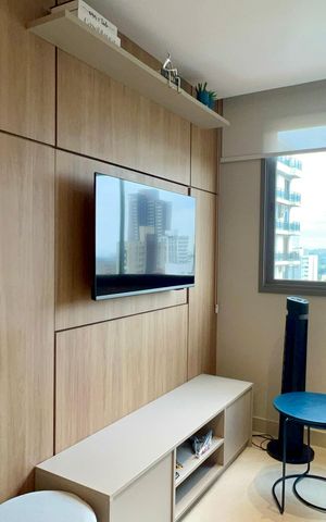 Studio para alugar com 25m², 1 quarto e sem vaga Studio para alugar com 25m², 1 quarto e sem vagaSala