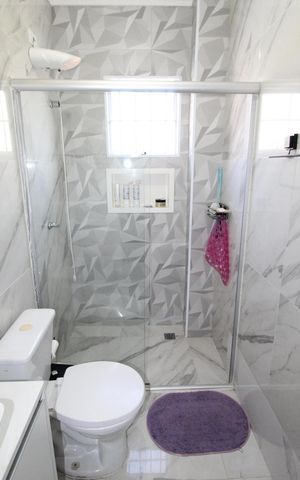 Casa para alugar com 100m², 3 quartos e 1 vagaBanheiro da Suíte 1