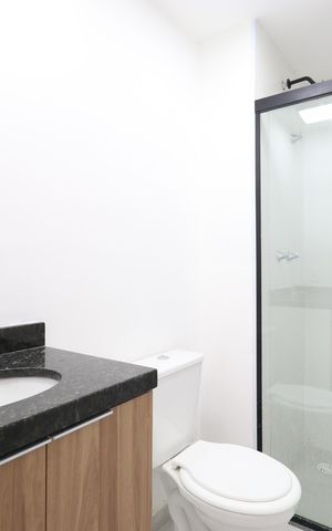 Apartamento para alugar com 38m², 2 quartos e sem vagaBanheiro 