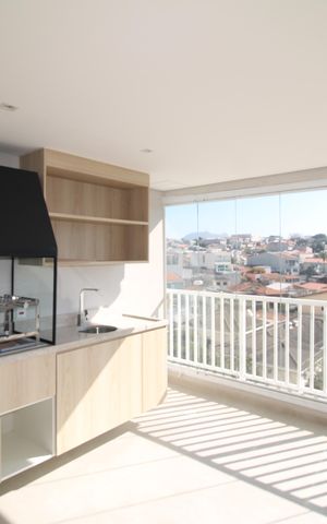 Apartamento para alugar com 100m², 2 quartos e 2 vagasSala / Cozinha - Varanda