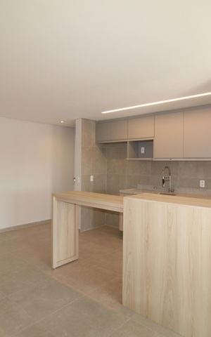 Apartamento para alugar com 100m², 2 quartos e 2 vagasSala / Cozinha