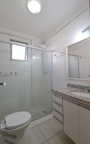 Apartamento para alugar com 107m², 3 quartos e 2 vagas Apartamento para alugar com 107m², 3 quartos e 2 vagasBanheiro da Suíte 3