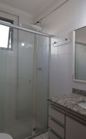 Apartamento para alugar com 107m², 3 quartos e 2 vagas Apartamento para alugar com 107m², 3 quartos e 2 vagasBanheiro da Suíte 3