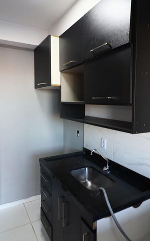 Apartamento à venda com 50m², 2 quartos e 1 vagaCozinha e Área de Serviço