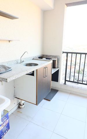 Apartamento à venda com 50m², 2 quartos e 1 vagaCozinha e Área de Serviço