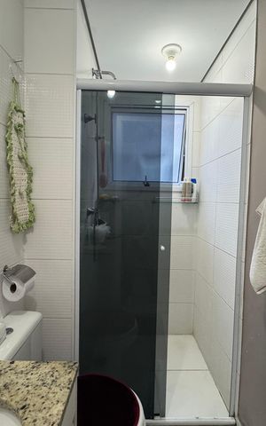 Apartamento para alugar com 110m², 2 quartos e 1 vaga Apartamento para alugar com 110m², 2 quartos e 1 vagaBanheiro da Suíte