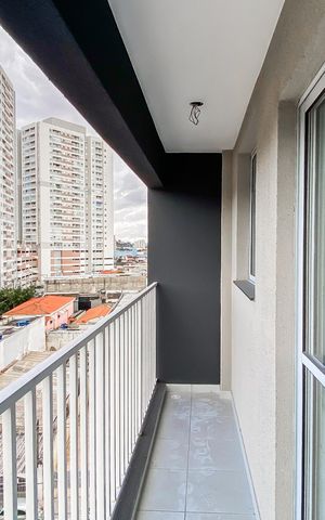 Apartamento à venda com 39m², 2 quartos e sem vagaVaranda 