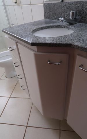 Apartamento para alugar com 110m², 3 quartos e 1 vagaBanheiro Social