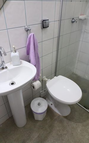 Casa à venda com 114m², 2 quartos e 1 vagaBanheiro da Suíte 1